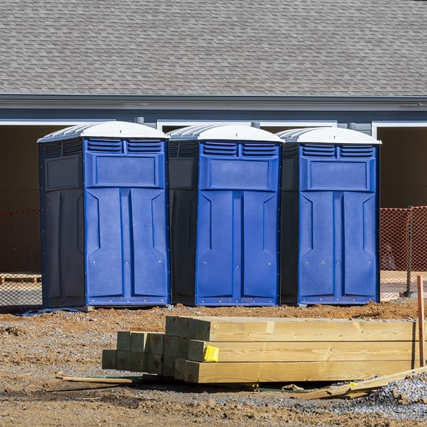 what is the cost difference between standard and deluxe porta potty rentals in Media Pennsylvania